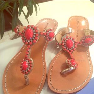 Ivanka trump sandals - beautiful details- 8.5US